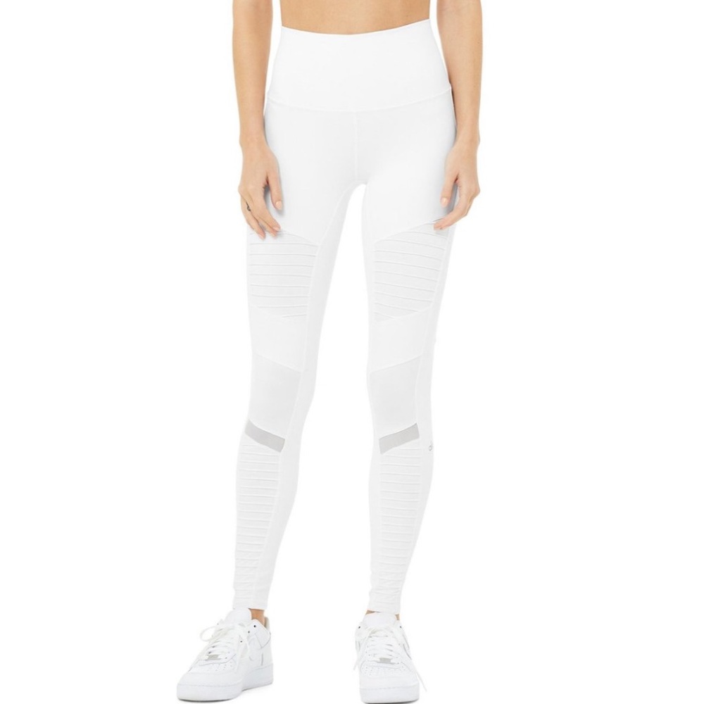 -NWT- High Rise ALO Motto Leggings